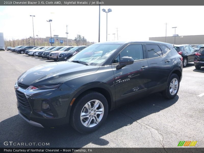Nightfall Metallic / Jet Black 2019 Chevrolet Blazer 3.6L Cloth AWD