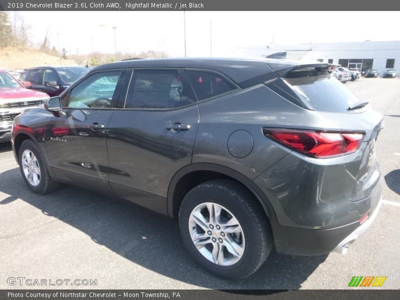 Nightfall Metallic / Jet Black 2019 Chevrolet Blazer 3.6L Cloth AWD