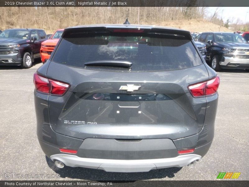 Nightfall Metallic / Jet Black 2019 Chevrolet Blazer 3.6L Cloth AWD