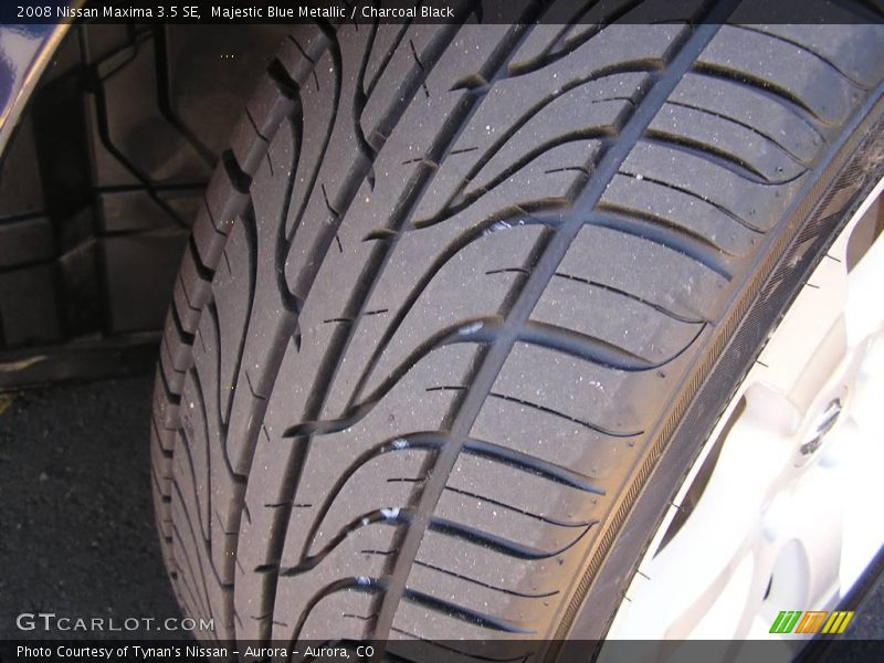 Majestic Blue Metallic / Charcoal Black 2008 Nissan Maxima 3.5 SE