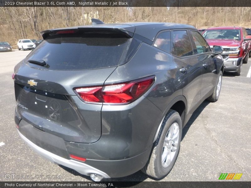 Nightfall Metallic / Jet Black 2019 Chevrolet Blazer 3.6L Cloth AWD