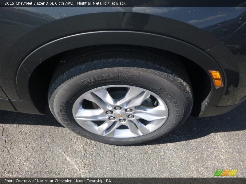 Nightfall Metallic / Jet Black 2019 Chevrolet Blazer 3.6L Cloth AWD