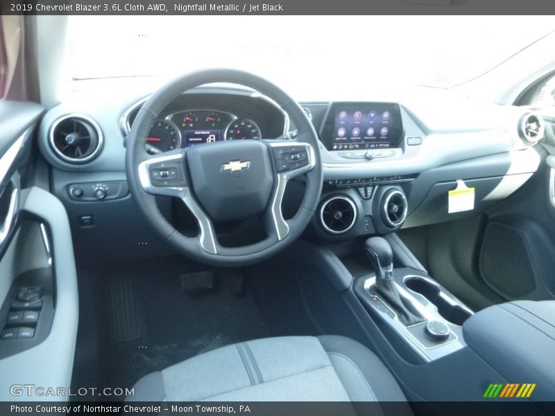 Nightfall Metallic / Jet Black 2019 Chevrolet Blazer 3.6L Cloth AWD