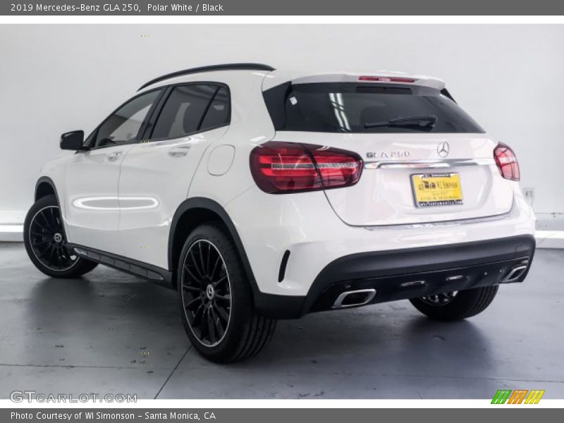 Polar White / Black 2019 Mercedes-Benz GLA 250