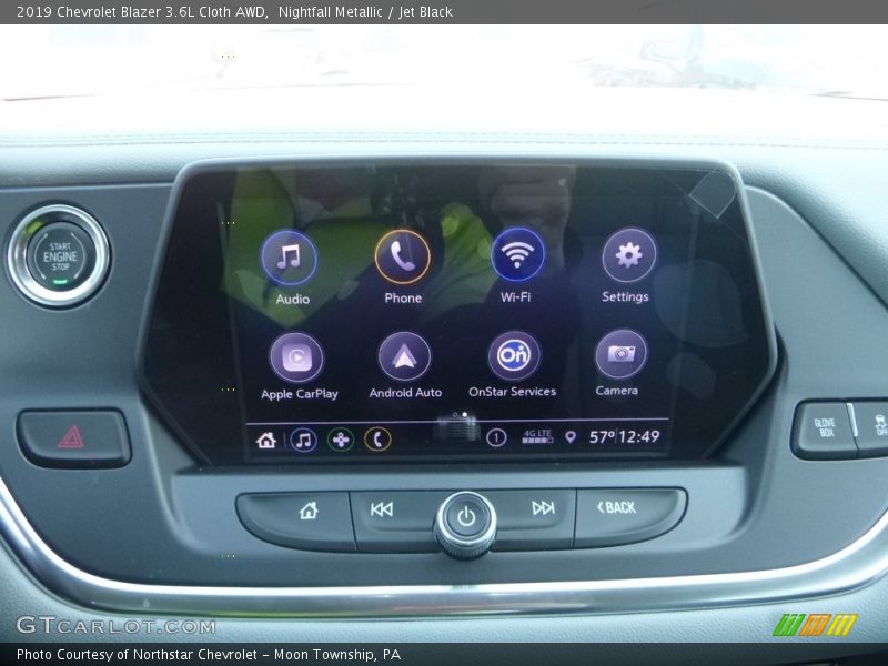 Nightfall Metallic / Jet Black 2019 Chevrolet Blazer 3.6L Cloth AWD