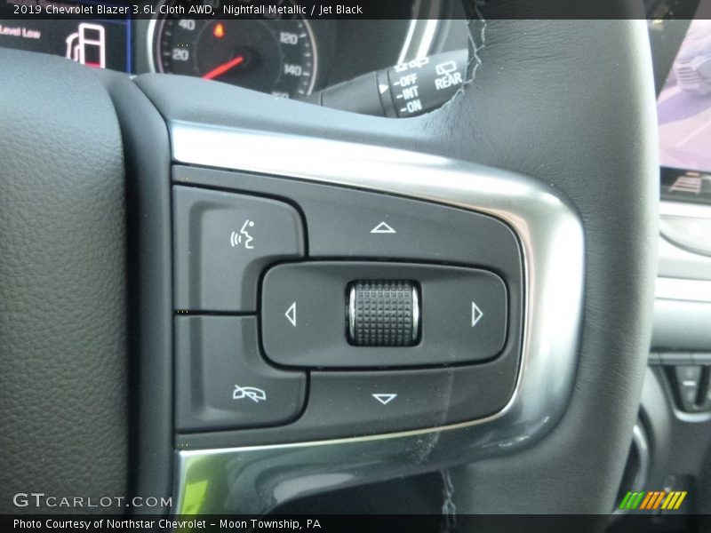 Nightfall Metallic / Jet Black 2019 Chevrolet Blazer 3.6L Cloth AWD
