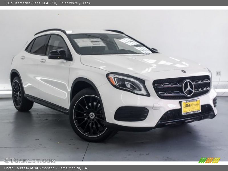 Polar White / Black 2019 Mercedes-Benz GLA 250