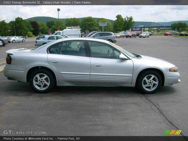 Galaxy Silver Metallic / Dark Pewter 2003 Pontiac Bonneville SE