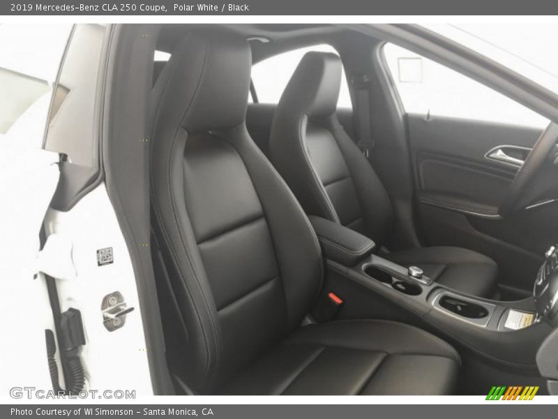 Polar White / Black 2019 Mercedes-Benz CLA 250 Coupe