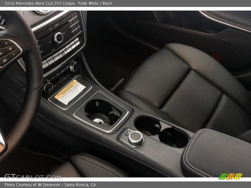 Polar White / Black 2019 Mercedes-Benz CLA 250 Coupe