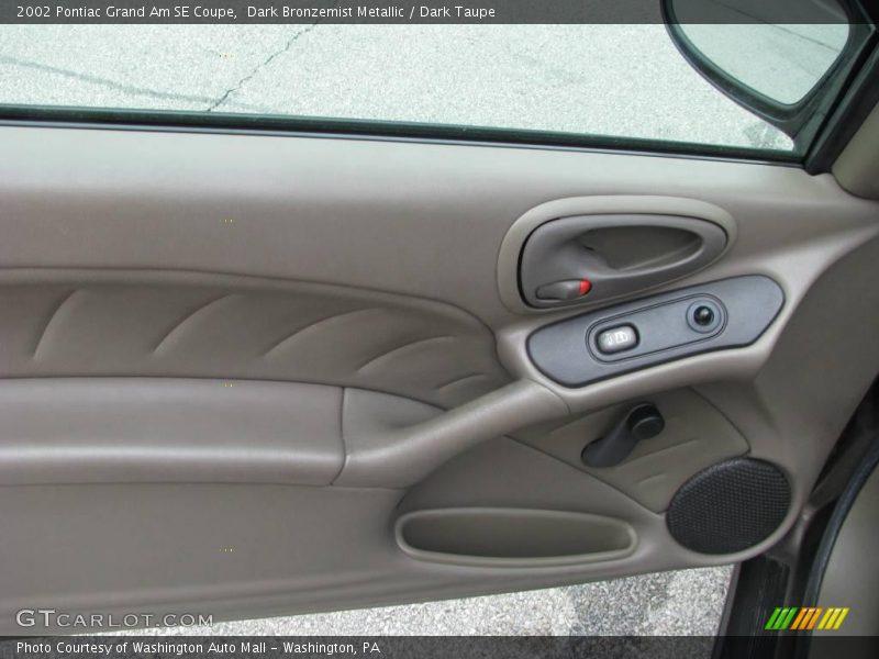 Dark Bronzemist Metallic / Dark Taupe 2002 Pontiac Grand Am SE Coupe