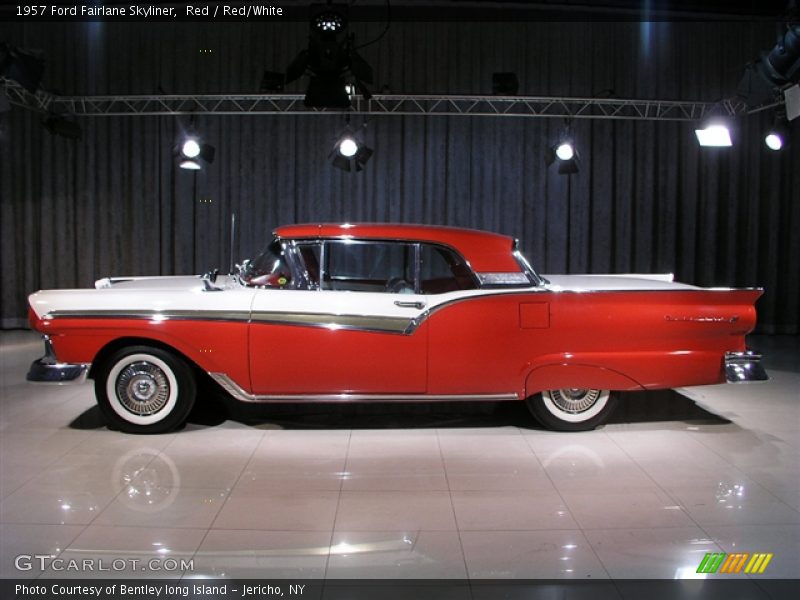 Red / Red/White 1957 Ford Fairlane Skyliner