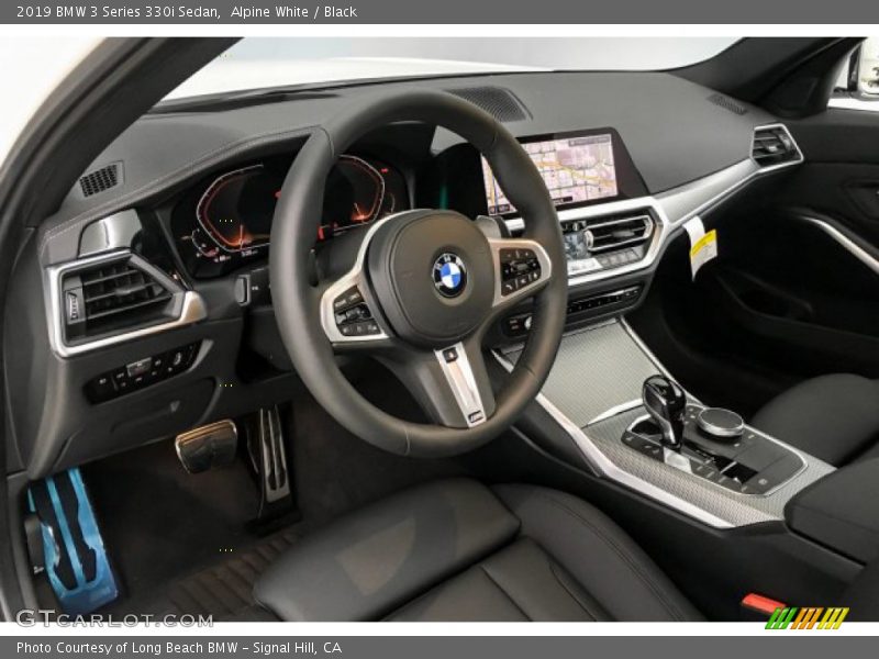 Alpine White / Black 2019 BMW 3 Series 330i Sedan