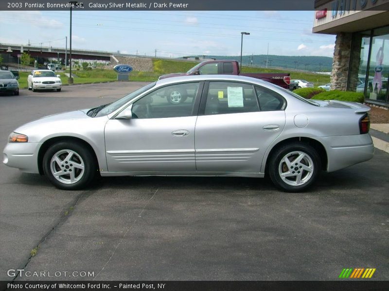 Galaxy Silver Metallic / Dark Pewter 2003 Pontiac Bonneville SE