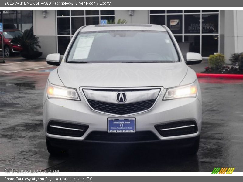 Silver Moon / Ebony 2015 Acura MDX SH-AWD Technology