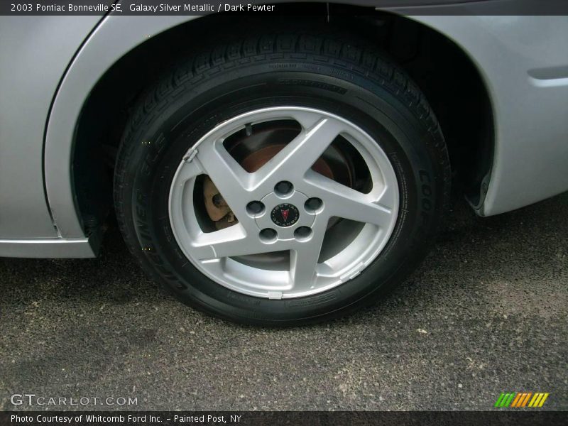 Galaxy Silver Metallic / Dark Pewter 2003 Pontiac Bonneville SE