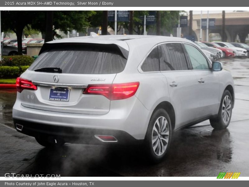 Silver Moon / Ebony 2015 Acura MDX SH-AWD Technology
