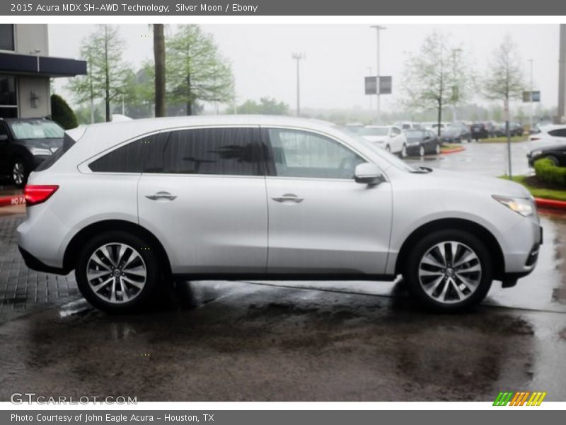 Silver Moon / Ebony 2015 Acura MDX SH-AWD Technology
