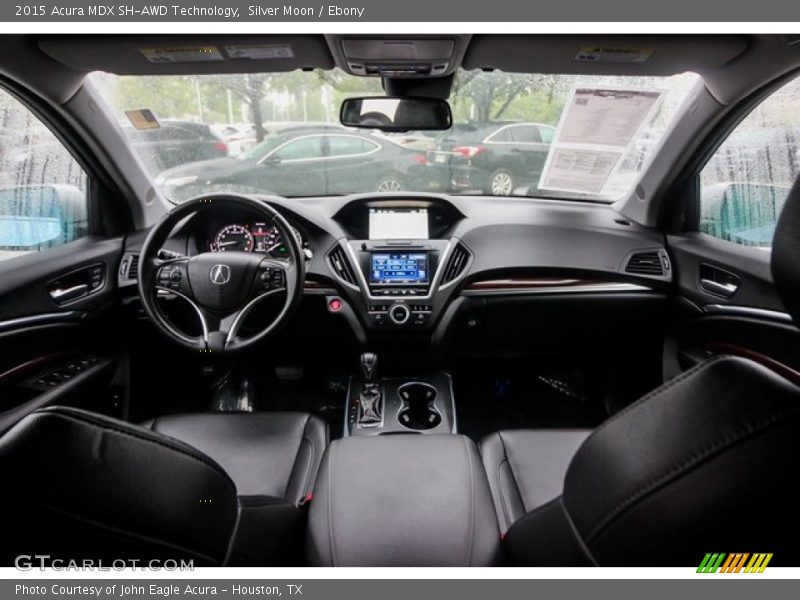 Silver Moon / Ebony 2015 Acura MDX SH-AWD Technology