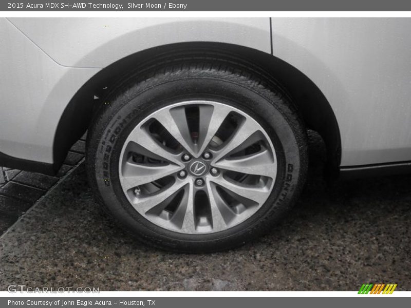 Silver Moon / Ebony 2015 Acura MDX SH-AWD Technology