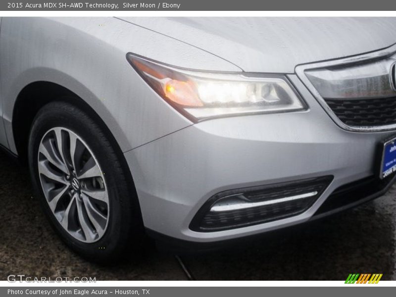 Silver Moon / Ebony 2015 Acura MDX SH-AWD Technology
