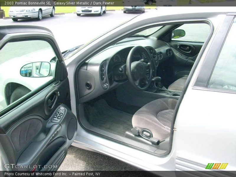 Galaxy Silver Metallic / Dark Pewter 2003 Pontiac Bonneville SE