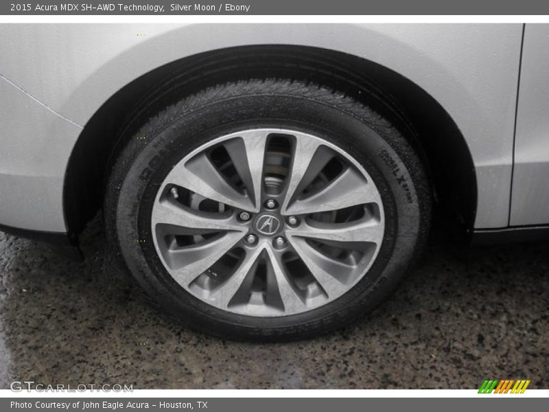 Silver Moon / Ebony 2015 Acura MDX SH-AWD Technology