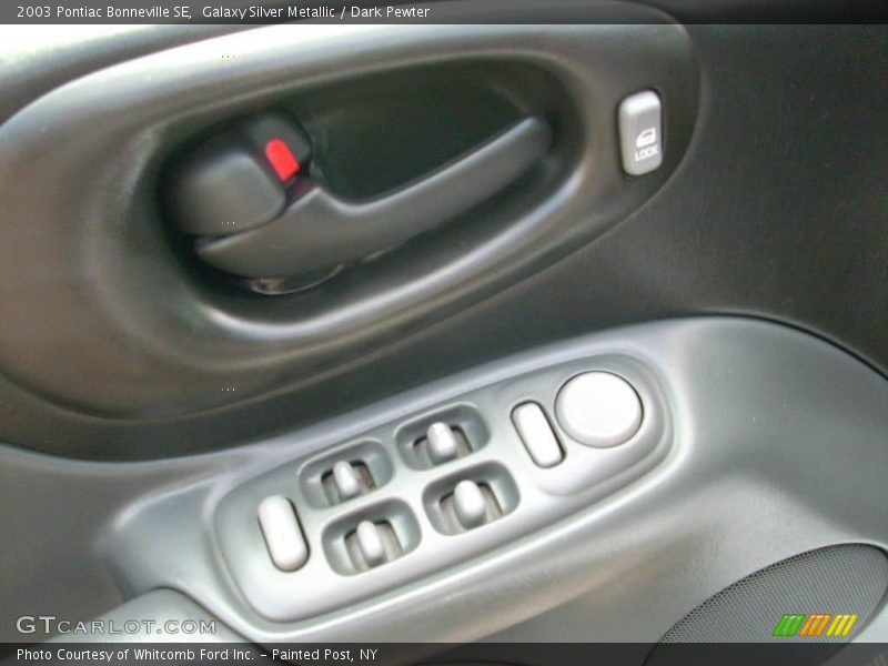 Galaxy Silver Metallic / Dark Pewter 2003 Pontiac Bonneville SE