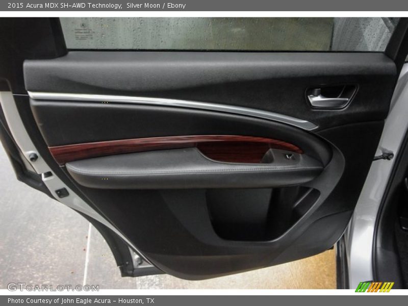 Silver Moon / Ebony 2015 Acura MDX SH-AWD Technology