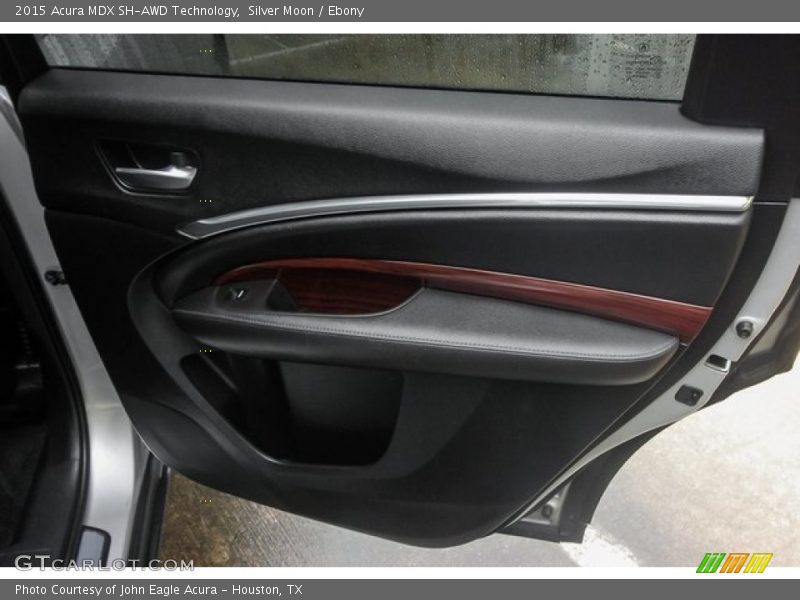 Silver Moon / Ebony 2015 Acura MDX SH-AWD Technology