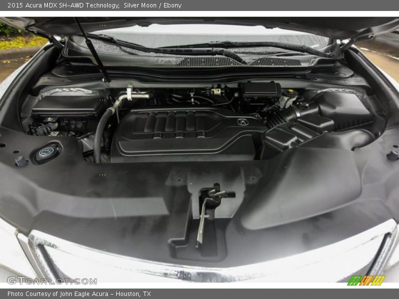 Silver Moon / Ebony 2015 Acura MDX SH-AWD Technology