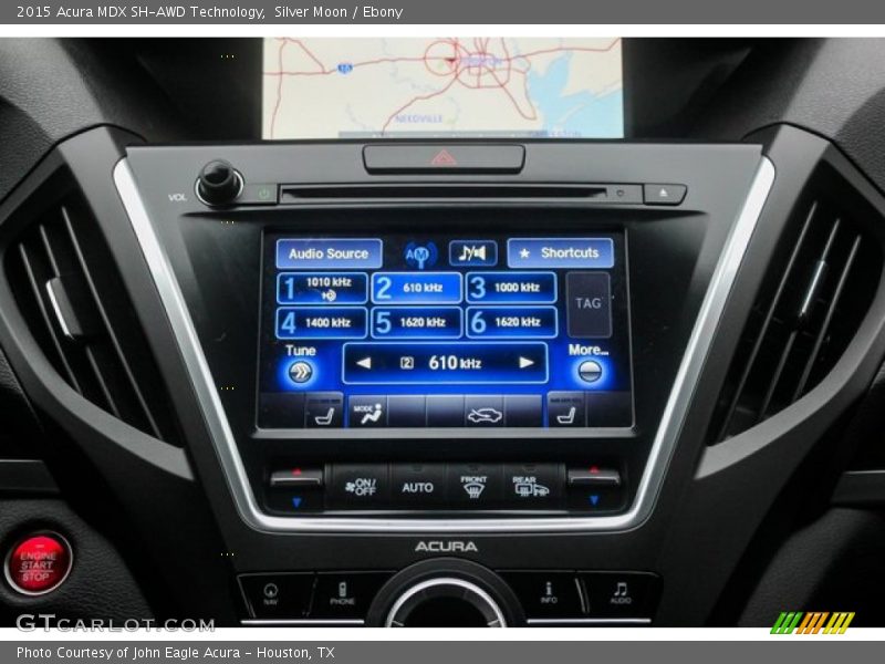 Silver Moon / Ebony 2015 Acura MDX SH-AWD Technology