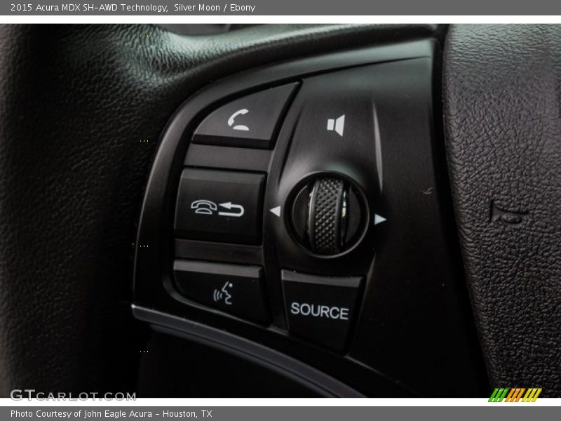 Silver Moon / Ebony 2015 Acura MDX SH-AWD Technology