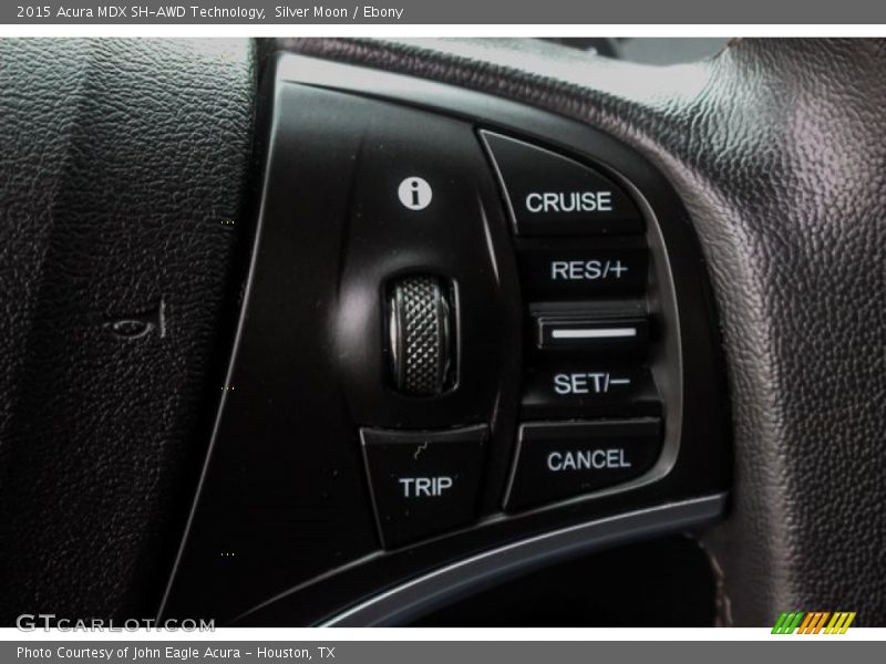 Silver Moon / Ebony 2015 Acura MDX SH-AWD Technology
