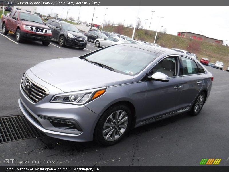 Shale Gray Metallic / Gray 2016 Hyundai Sonata Limited