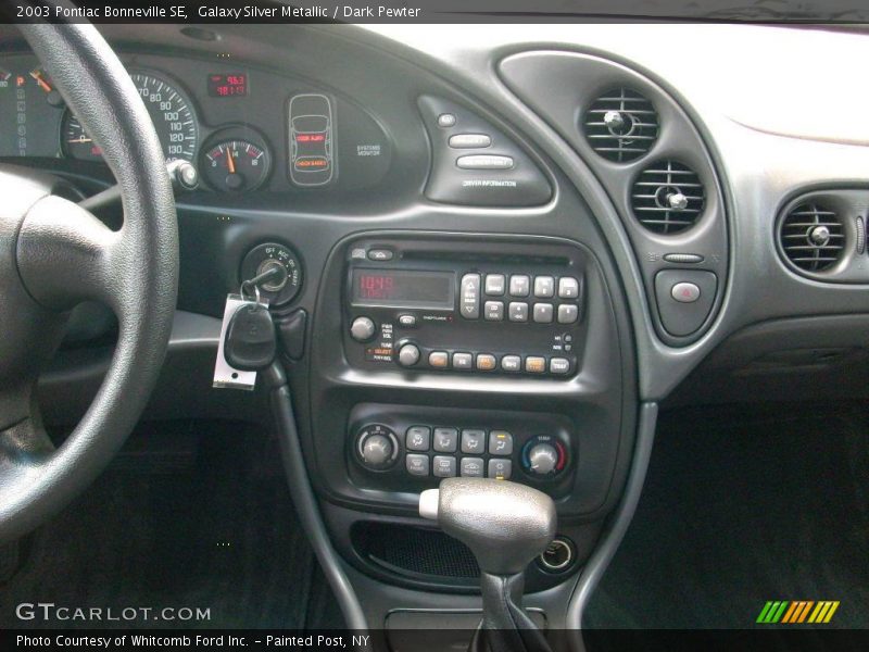Galaxy Silver Metallic / Dark Pewter 2003 Pontiac Bonneville SE