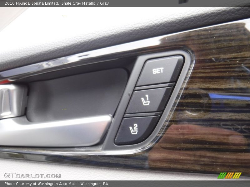 Shale Gray Metallic / Gray 2016 Hyundai Sonata Limited