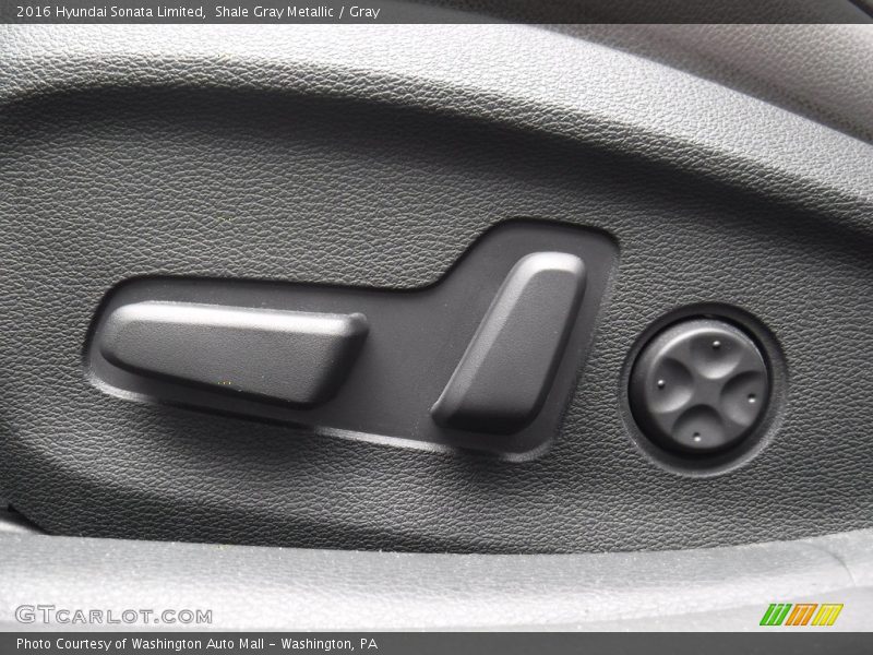 Shale Gray Metallic / Gray 2016 Hyundai Sonata Limited