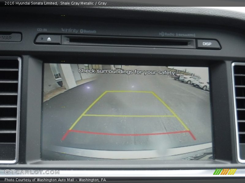 Shale Gray Metallic / Gray 2016 Hyundai Sonata Limited