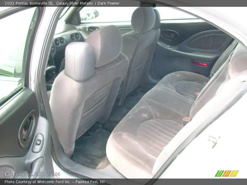 Galaxy Silver Metallic / Dark Pewter 2003 Pontiac Bonneville SE