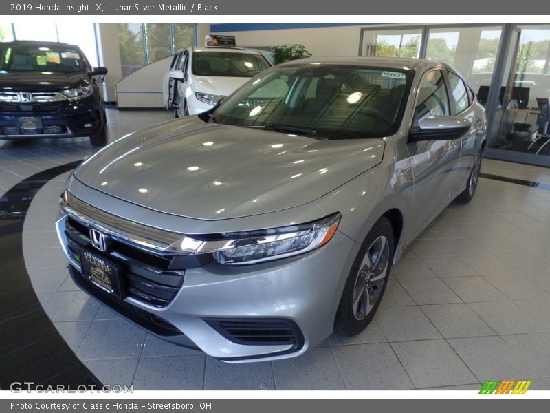 Lunar Silver Metallic / Black 2019 Honda Insight LX