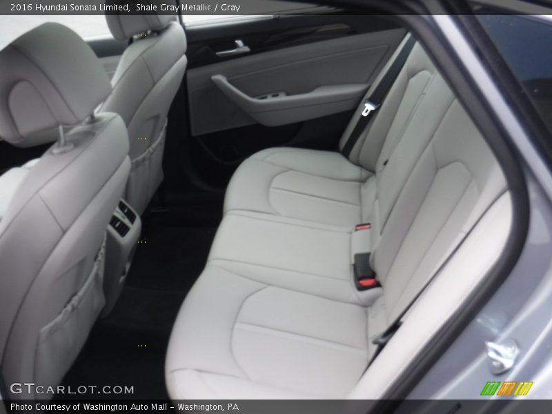 Shale Gray Metallic / Gray 2016 Hyundai Sonata Limited