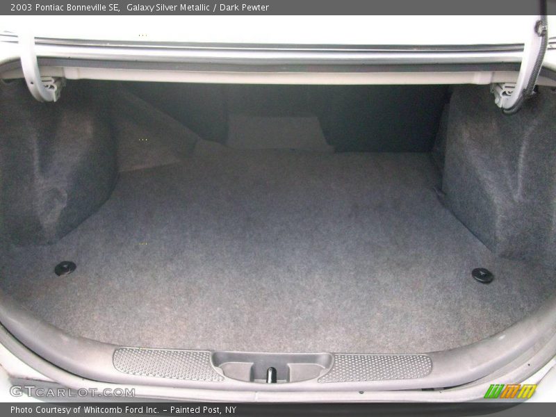 Galaxy Silver Metallic / Dark Pewter 2003 Pontiac Bonneville SE