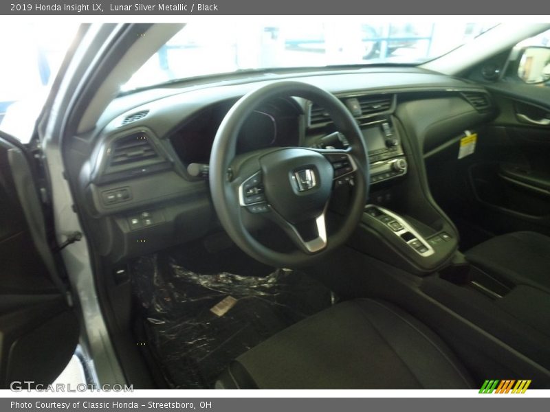 Lunar Silver Metallic / Black 2019 Honda Insight LX