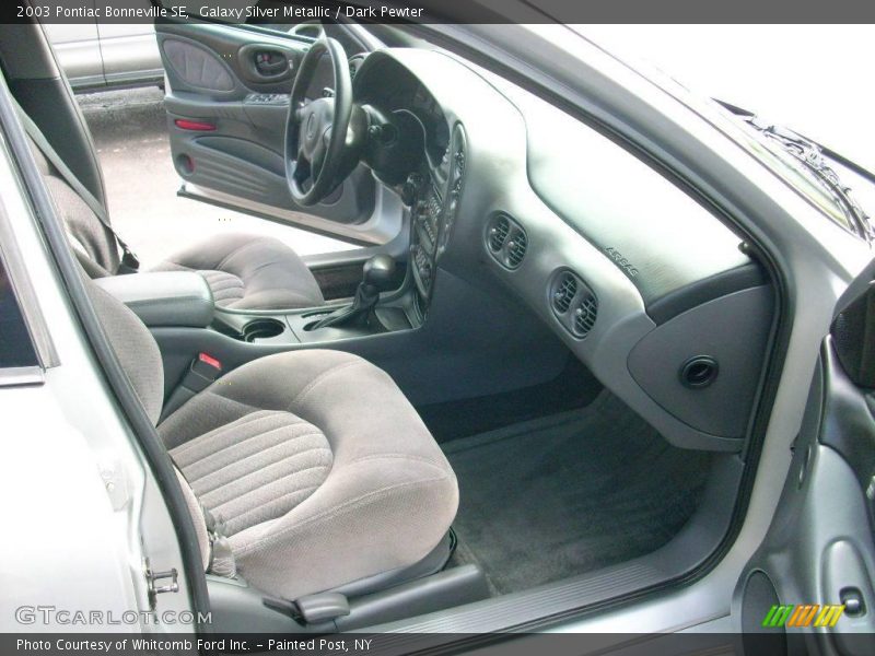 Galaxy Silver Metallic / Dark Pewter 2003 Pontiac Bonneville SE
