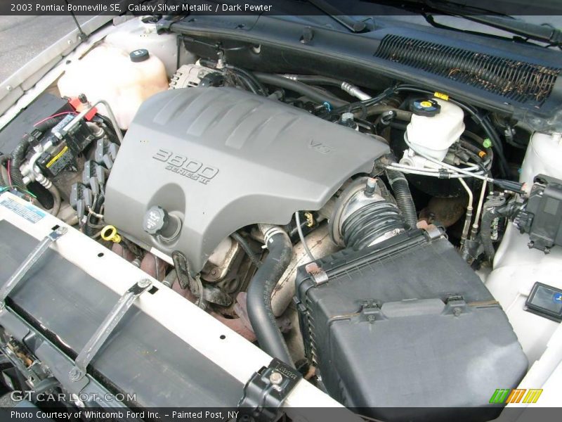 Galaxy Silver Metallic / Dark Pewter 2003 Pontiac Bonneville SE