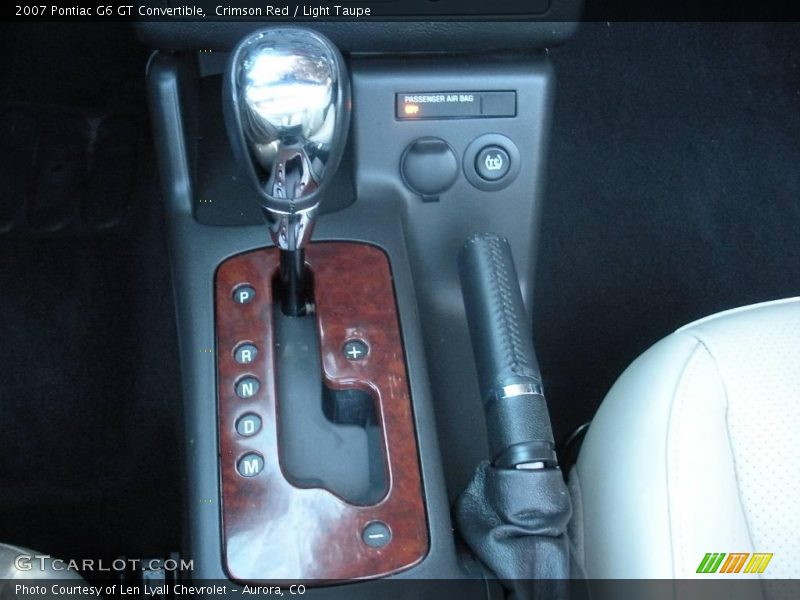 Crimson Red / Light Taupe 2007 Pontiac G6 GT Convertible
