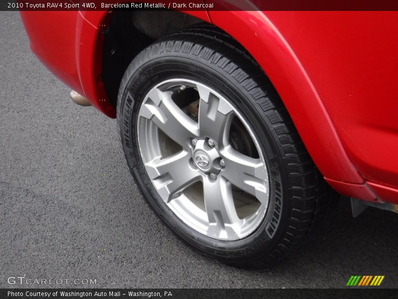 Barcelona Red Metallic / Dark Charcoal 2010 Toyota RAV4 Sport 4WD