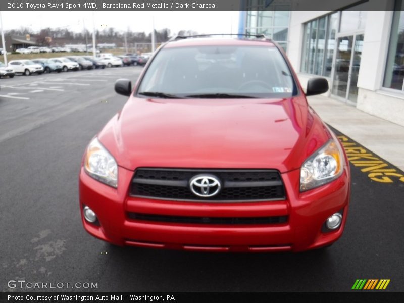 Barcelona Red Metallic / Dark Charcoal 2010 Toyota RAV4 Sport 4WD