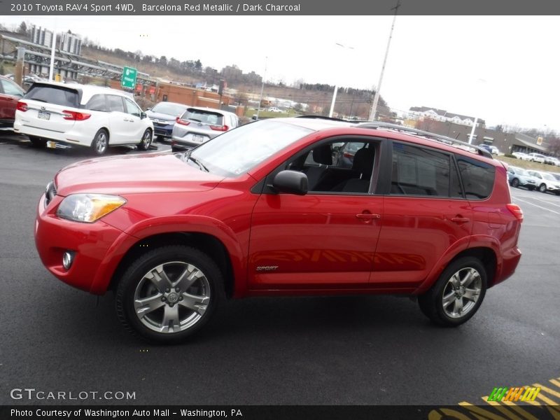 Barcelona Red Metallic / Dark Charcoal 2010 Toyota RAV4 Sport 4WD